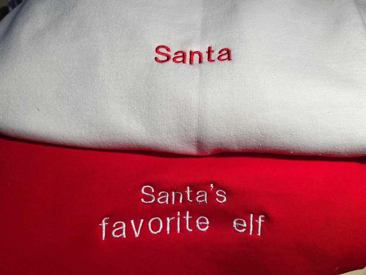 sweater SANTA'S favorite elf